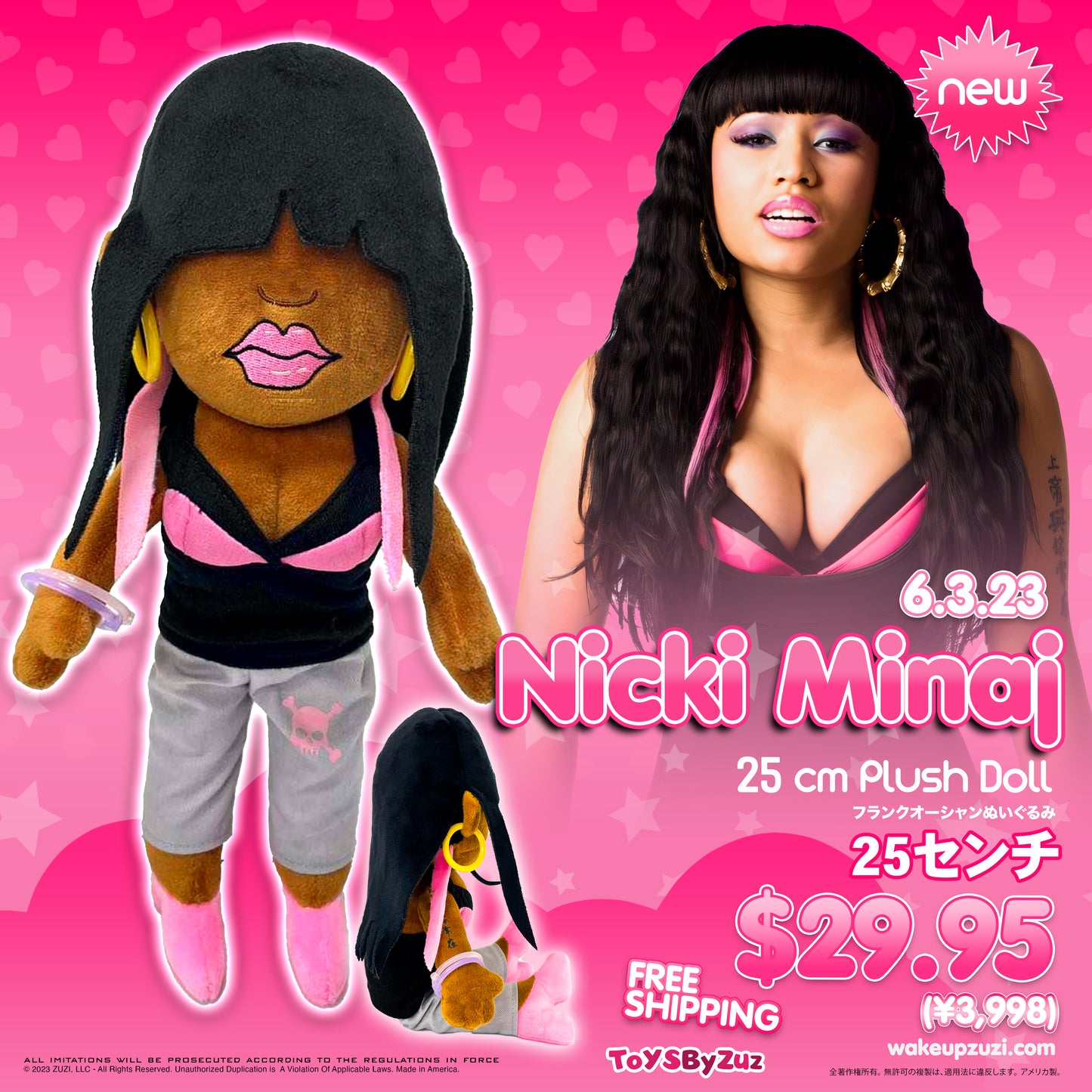 Nicki Lewinsky Plush