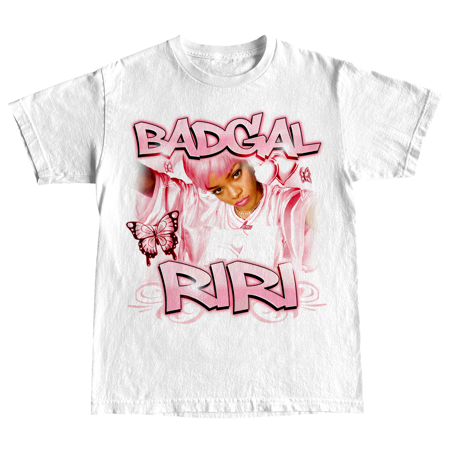 Pink Rih Airbrush Tee