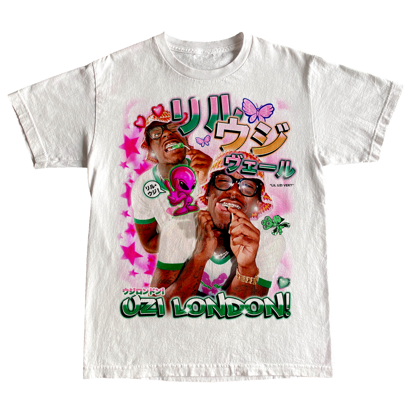 Uzi Retro Graffiti/Airbrush T-Shirt